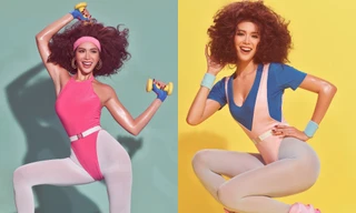 Minh Tú chào năm mới 2021 bằng bộ ảnh thể thao khỏe mạnh vui tươi đậm chất retro