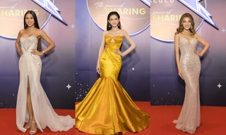 Trân Đài, Tường Vi và dàn người đẹp chuyển giới xuất hiện lộng lẫy trên thảm đỏ "Ngôi sao của năm"