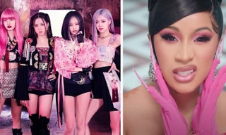 Netizen “soi” được tên của rapper Cardi B trên hình chiếc CD album sắp ra của BLACKPINK