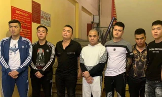 Nhóm đối tượng. Ảnh Công an cung cấp