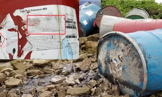 Hiện trường vụ việc.