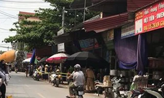 Hiện trường vụ việc.