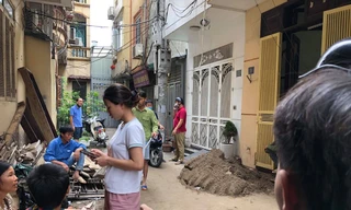 Hiện trường vụ việc.