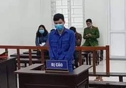 Bị cáo Phương tại phiên tòa.