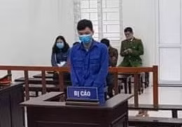 Bị cáo Phương tại phiên tòa.