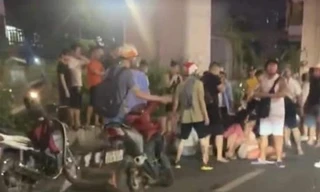 Hiện trường vụ việc.