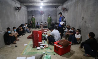 Hiện trường vụ việc. Ảnh: Công an tỉnh Vĩnh Phúc