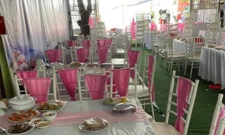 Khu vực tổ chức tiệc