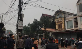 Hiện trường vụ cháy.