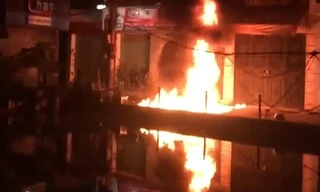 Hiện trường vụ việc.