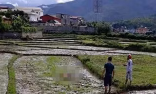 Hiện trường phát hiện thi thể nạn nhân.