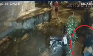 Hiện trường vụ việc.