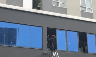 Hiện trường vụ việc.