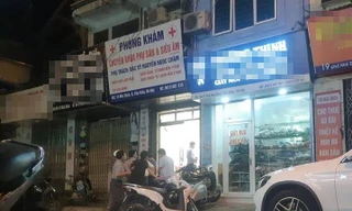 Phòng khám nơi xảy ra sự việc.