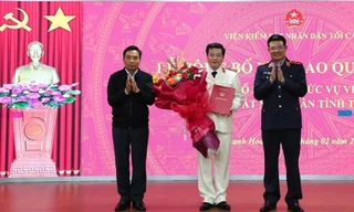 Bổ nhiệm Viện trưởng VKSND tỉnh Thanh Hóa