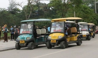 Sắp dừng hoạt động hàng trăm xe điện chở khách ở Sầm Sơn