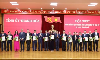 Thanh Hóa bổ nhiệm, điều động nhiều cán bộ chủ chốt