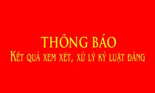 Khai trừ Đảng 5 cán bộ ở Thanh Hóa phạm tội đánh bạc, làm giả con dấu