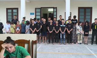 Bắt quả tang 23 dân chơi 'bay lắc' trong quán karaoke