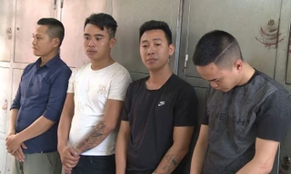 Các đối tượng bị bắt giữ