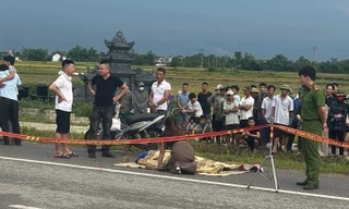 Cô gái ở Thanh Hóa bị sét đánh tử vong khi đi xe máy trên đường 