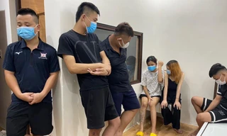 7 thanh niên tổ chức sử dụng ma tuý giữa tâm dịch