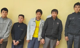 Các đối tượng bị bắt giữ