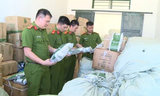 Bắt 6 đối tượng sản xuất, buôn bán gần 3 tấn nguyên liệu trà sữa giả 