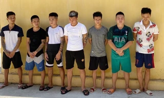 Các đối tượng bị bắt tạm giam