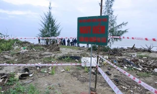 Thanh Hóa công bố tình huống khẩn cấp sạt lở, xâm thực bờ biển 