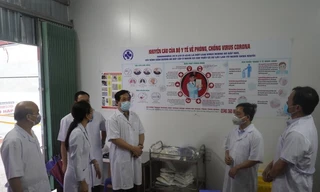 Đoàn công tác của Bộ Y tế làm việc tại Bệnh viện Đa khoa tỉnh Thái Bình