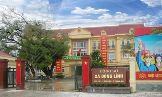 Trụ sở xã (nay là phường) Đông Lĩnh, TP Thanh Hoá.