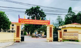 Công sở phường Quảng Phú (trước đây là xã Quảng Phú)