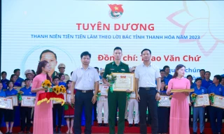 Thanh Hóa tuyên dương thanh niên tiên tiến làm theo lời Bác năm 2023