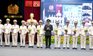 Công an Thanh Hóa điều động, luân chuyển hơn 2.300 cán bộ sau giải thể cấp huyện