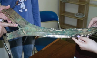 Hiện vật vừa được tìm thấy