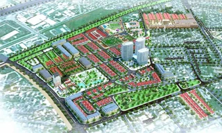 Mô hình một mặt bằng quy hoạch của tỉnh Thanh Hoá. Ảnh: minh hoạ