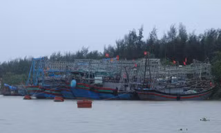 Thanh Hoá cấm biển để ứng phó với bão số 8