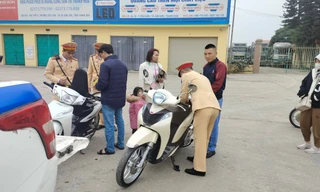 Thanh Hóa: Xử lý vi phạm nồng độ cồn 'xuyên đêm, xuyên Tết'