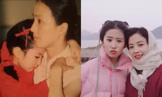 Loạt ảnh chứng minh nhan sắc "thần tiên tỷ tỷ" của Lưu Diệc Phi được thừa hưởng từ mẹ