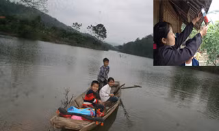 Lênh đênh thuyền chữ ở 'Hồ trên núi'