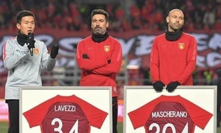 Lavezzi và Mascherano từng nhiều năm khoác áo Hebei
