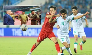 Cảnh sát Iraq diễn tập để đảm bảo an ninh cho trận đấu với Việt Nam