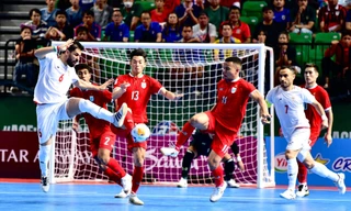 Thái Lan bất lực, thua đậm Iran ở chung kết futsal châu Á