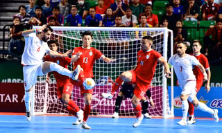 Thái Lan bất lực, thua đậm Iran ở chung kết futsal châu Á