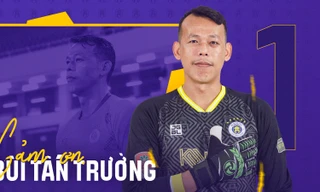 Thủ môn Tấn Trường bất ngờ rời Hà Nội FC, về hạng Nhất thi đấu