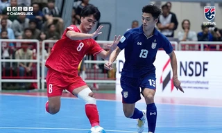 Đội tuyển futsal Việt Nam chung bảng Thái Lan ở VCK châu Á