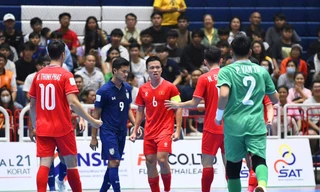 'Động đất' tại giải vô địch futsal Đông Nam Á: Đội tuyển Việt Nam thắng Thái Lan