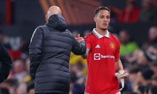 Antony ghi bàn nhưng vẫn bị ông thầy Ten Hag chỉ trích