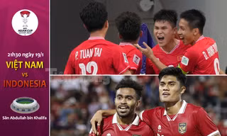 Nhận định Việt Nam vs Indonesia, 21h30 ngày 19/1: Thắng để hy vọng